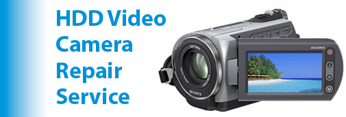 HDD Video Camera Repair Service